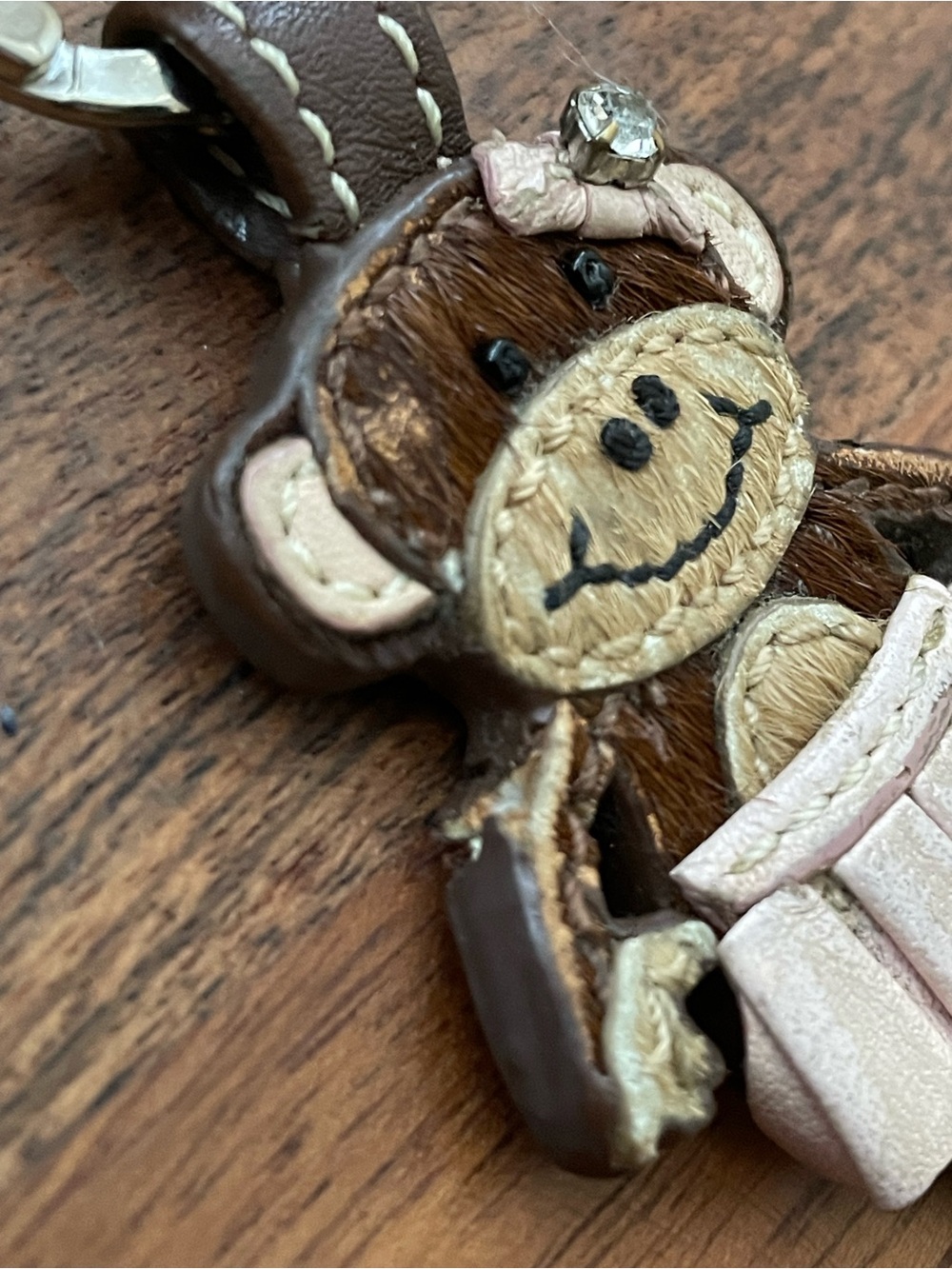 COACH Ballerina Monkey Bag Charm (has damage) - Picture 2 of 10